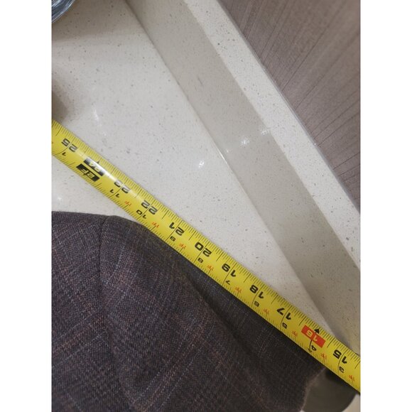 Burberrys Blazer Mens 40 Short Sport Coat  Brown - Picture 9 of 10